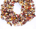 7-8mm Natural Mookaite Gemstone Chips Loose Beads Semi Precious for Jewelry Making DIY Handmade Craft Supplies 1 Strand per Bag Approxi 34" - color: Mookaite Chips