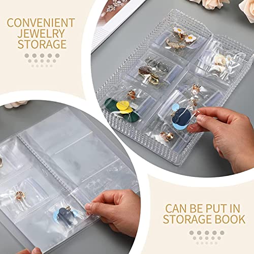 GSXRB Small PVC Jewelry Bags - Pouch Packaging for Rings & Earrings (100PCS, 2.36 * 3.15IN) - size: 2.36*3.15 IN