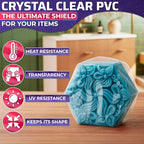 200 Pcs Heat Shrink Wrap Bags – 4x6 In Mother’s Day Cellophane Bags Compatible with Hair Dryer at Medium Temperature – Suitable for Packaging Small Items, Protects from Dust, Moisture, and Scratches - size: 1 count (Pack of 200)