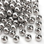 304 Stainless Steel Round Beads 8.0mm 80pcs Spacer Beads for Jewelry DIY Making and Repairing - size: 8.0mm