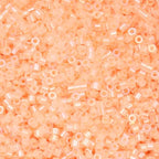 John Bead 25g Cylin Beads Orange Glow in Dark AB 11/0 Glass Cylindrical Seed Beads for Jewelry Bracelets Necklaces Earrings Making Embroidery - color: Orange Glow in Dark AB