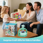 BIRANCO. DIY Flower Bouquet Maker Kit for Kids – Build Your Own Flower Market, Arts & Crafts Toys for Girls Ages 4-8, Educational Activity with Rich Accessories, Great Gift Idea