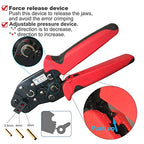 Hand Aglet Crimping Pliers, Metal Shoelace Aglets Crimper Tools for Attach Metal Sheath Aglets to the End of Laces Hoodie Shoelaces Tips DIY Installation 3.5, 4, 5 mm