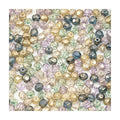 0.9 oz (25g) Mix of 280pcs 4mm Round Faceted Fire Polished Czech Glass Beads, Golden Shades - color: 4mm Gold Mix, size: 25 g