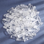 YATOJUZI 2LB Clear Quartz Crystal Points Bulk Natural Irregular Polished Stones Wands Gemstones Wholesale Reiki Energy Balancing Crystals Stone for DIY Handmade Meditation Divination 0.39"-1.18" - color: 0.39"-1.18”, size: 2 Pound