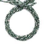 BEADIA Natural African Jade Stone Round Loose Semi Gemstone Beads for Jewelry Making 4MM 38cm/Strand - color: African Jade, size: 4mm
