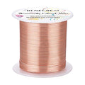 BENECREAT 18 Gauge 32 Yards Jewelry Beading Wire Tarnish Resistant Copper Wire for Beading Wrapping and Other Jewelry Craft Making - color: Copper, size: 18 Gauge