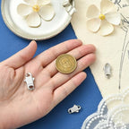 DanLingJewelry 3Pcs 3 Sizes Release Stainless Steel Buckle Clasps Spring Cuban Link Clasps for Braided Chain Necklace Jewelry Making Supplies - color: 3pcs - cuban clasps