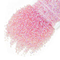 qiipii 10000PCS 2mm Small Transparent Pink AB Resin Rhinestones Bulk Clear Light Pink Flatback Jelly Stones SS6 Diamonds Crystals Gems for Nails Face Eyes Makeup Tumblers Bottles DIY Crafts Phones - color: Transparent Light Pink Ab, size: 2mm Bulk