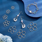 PH PandaHall 226pcs 7 Sizes 304 Stainless Steel Open Jump Rings 8/10/11/14/16/18/20mm Large O Rings Round Jump Rings Jewelry Connector Rings for Keychain Necklaces Jewelry Making, 15/13/12 Gauge