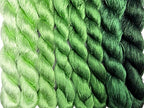 100% Nature Mulberry Handmade Embroidery Silk Thread Woven Jewelry Accessory Artificial Flowers Cross Stitch Floss DIY Sewing Kits 8 Gradient Colors 110m Each (31) - color: 31