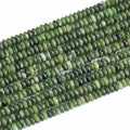 150PCS 2x4mm Natural Chinese Green Jade Rondelle Beads Abacus Disk Stone Beads Round Loose Spacer Gemstone Beads for DIY Bracelet Necklace Jewelry Making - color: Chinese Green Jade, size: 2x4mm Abacus Disk