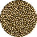 2000pcs Gold Glass Seed Beads, Colorful Tiny 4mm Beads for Jewelry Making, Beading Supplies. - color: Gold