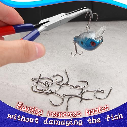 Bent Needle Nose Pliers With Serrated Jaw Mini Bent Nose Pliers With Comfort Grip Handles For Bending Wire Gripping - style: Bent Needle Nose Pliers