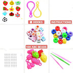 YUSLROB 2500+ Rubber Band Loom Bracelet Kit,Loom Bracelet Making kit,Best Gifts for Birthday and Christmas with, Rubber Band Refill Kit for
