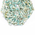 5-8mm Natural Amazonite Gemstone Chips Loose Beads Semi Precious for Jewelry Making DIY Handmade Craft Supplies 1 Strand per Bag Approxi 34" - color: Amazonite Chips