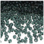 The Crafts Outlet, 1,000-pc Acrylic Bicone Beads, Faceted, 4mm, Clear