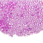 Iridescent Glass Tiny Bubble Beads, 0.4-3mm 20g No Hole Micro Mini Round Deep Purple Water Droplets Beads - Applications: for Resin Filler, Nail Art, Dollhouse Bath Tub, 2-Pieces - color: Deep Purple, size: φ0.4-3mm