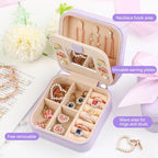 CHMI Purple Jewelry Box, Travel Jewelry Organizer, Women's Gifts - Birthday, Christmas - color: Purple, size: U