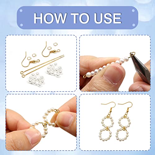 TOAOB 200pcs Eye Pins 2 Inch Brass Findings Gold Silver Open Head Pins for DIY Crafts Necklaces Bracelets Earrings Jewelry Making - size: 50mm
