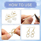 TOAOB 200pcs Eye Pins 2 Inch Brass Findings Gold Silver Open Head Pins for DIY Crafts Necklaces Bracelets Earrings Jewelry Making - size: 50mm