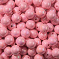16mm Acrylic Bead 100pcs AB Color Bright Pink Focal Bead Chunk Bubblegum Beads for DIY Crafting Necklace Bracelet Jewelry Making Keychain (Bright Pink) - color: bright pink
