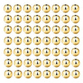 100 pcs Gold Smooth Round Spacer Beads Gold Plated Brass Tarnish Resistant Seamless Loose Connector Beads for DIY Bracelet Jewelry Making (5mm/0.19 inch (Gold)) - color: 5mm/0.19 inch (Gold)