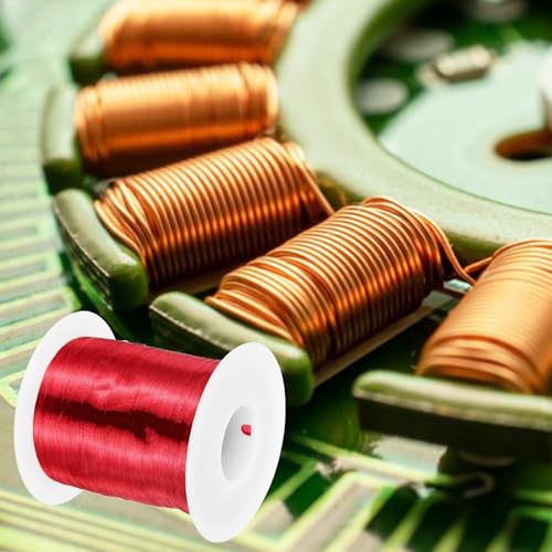 MECCANIXITY 40 AWG Magnet Wire, 40 Gauge Enameled Copper Wire, 1 Lb Magnetic Coil Wire for Transformer, Motor, Electric, 155C(311F) - size: 40 AWG