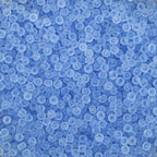 4mm Frosted Glass Seed Beads for Jewelry Making, 1000pcs Tiny Glass Bead Matte Pony Loose Spacer Beads for Beading, Friendship Bracelet, Pendants, Necklaces, DIY Crafting, Blue - color: Blue