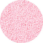 2000pcs 4mm 6/0 Pink Glass Round Craft Beads for DIY Jewelry Making - color: Cream Pink, size: 4mm