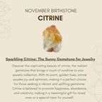 Dainty Gold Necklace for Women,Trendy 18k Gold Vermeil Sterling Silver Choker Necklace Thin Beaded Choker Necklaces Womens Simple Jewelry Gift for Valentines Day - color: November - Citrine