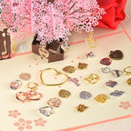 stino 100 Gram Metal Charms for Jewelry Making, Silver & Gold Plated, Bulk Pack for Bracelets, Necklaces, Crafts - color: Heart A Mixed Color