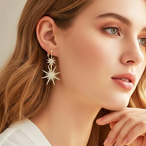 20 Pcs Clip On Earring Converter, Earring Converters Pierced to Clip, Non-Pierced Ear Clips, Stud Clip-On Findings, Components Findings with Post for None Pierced Ears, Gold & Silver