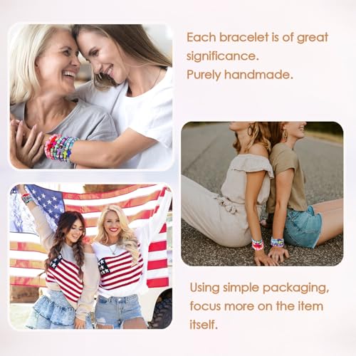 12pcs Halloween Heishi Beaded Bracelets for Women-Spooky Ghost & Pumpkin Party Favors Boho Stackable Polymer Clay Bead- Stretch Friendship Bracelet Set - style: Style C Rainbow Colors-8pcs