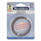 Beadalon German Style Wrapping Wire, Round, Antique Brass Color, 22 Gauge, 10 m / 32.8 ft - color: Antique Brass, size: 22 gauge / 2.8 ft