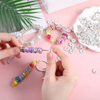 SULIKJHUI 150 Pcs Spacer Beads 12mm, Silver Spacer Beads for Bracelets, Jewelry Making, 2.5mm Hole & 3mm Height, Iron with Rhinestones (0.47 Inch Outer Diameter) - color: Silver