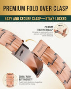 MagnetRX® 3X Strength Copper Bracelet – 99.9% Pure Copper Bracelets for Men with Magnets – Premium Fold-Over Clasp and Adjustable Bracelet Length with Included Sizing Tool (Legacy) - color: Legacy