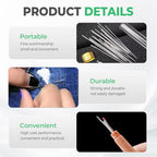 34PCS Big Eye Steel Needles Set, 2025 New Long & Thin Handmade Quilting & Sewing Needles Kit for DIY Sewing Projects, Portable Stainless Steel Needles for Hand Sewing (34)