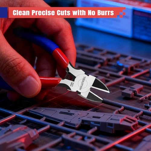 5" Small Wire Cutters - 5 Pack Side Cutter for Crafting Diagonal Cutting Pliers - Spring Loaded Wire Snips Dikes Clippers - Flush Cutters for Jewelry Making Artificial Flowers - size: 5 Pack