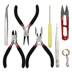 Jewelry Pliers Set with Needle Nose Plier Round Nose Plier Wire Cutter Plier for Jewelry Making Supplies Wire Wrapping Cutting DIY Craft Tools