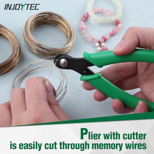 Memory Wire Cutters 5 Inches Memory Wire Shears Miniature Wire Cutter Jewelry Wire Cutters Jewelry Parrot Beak Wire Cutter Jewelry Making Supplies for Crafting Beading DIY