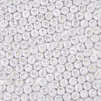 1000pcs 4x7mm Round Letter Beads White Acrylic with Silver Letter Alphabet for Jewelry Making Friendship Bracelets (Silver White) - color: Silver White