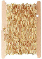THREENEST 16.4-Feet Width 2.5mm Stainless Steel Paperclip Chains, 18K Real Gold Plated, Soldered Cable Long Craft Chain for Necklace Bracelet Earring Jewelry Making (2200-GOLD-5M) - color: Gold, size: Width 2.5mm-16.4 Feet