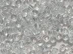 Czech Glass Seed Beads Crystal Clear Size:6/0 40 gr / 1.4 oz… (Crystal Clear) - color: Crystal Clear