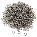 600 Pcs Jump Rings,304 Stainless Steel O Ring,7MM Open/Close Jump Rings,Loop Contactors for Jewelry Making,DIY Crafts, Industrial Repair 1MM Thickness (18 Gauge) - size: 7MM