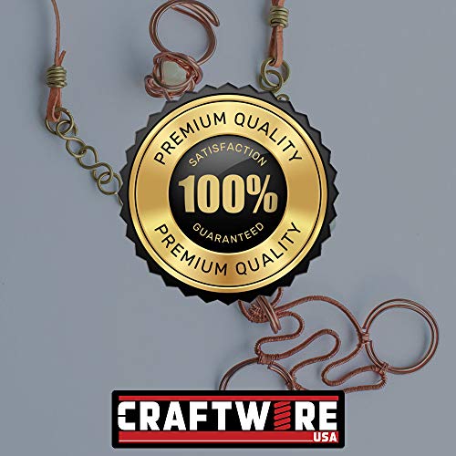 Solid Bare Copper Wire Round, Bright, Dead Soft, 100 Feet Spool 24 Gauge (Choose 25 to 100 Ft, 10 to 30 Ga.) - size: 24 Gauge - 100 Feet Spool