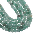 Songxi 60pcs 6mm Green Aventurine Plum Blossom Natural Stone Beads for Jewelry Making, Smooth Loose Flower Shape Gemstone Beads for Bracelets Necklace Earrings Making Supplies ﻿ - color: Green Aventurine