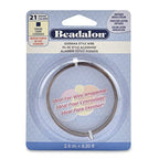 Beadalon German Style Wrapping Wire, Square, Antique Brass Color, 21 Gauge, 2.5 m / 8.2 ft - color: Antique Brass, size: 21 gauge/.028 In-2. 5 m/8. 2 ft