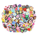 110Pcs Non-Repeat Silicone Focal Beads for Pens,Random Different Focal Bead Bulk Mixed Cute Loose Beads for Beadable Pen Keychain Jewelry Making DIY Gift Class Prize