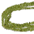 PLTbeads 5-8mm Natral Healing Gemstone Waist Bracelets Necklace Kit Irregular Stone DIY Crafts Design Jewelry Making 1 Strand per Bag Approxi 34 inch (Green Peridot Chips) - color: Green Peridot Chips